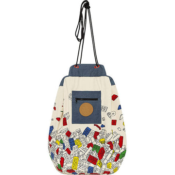 プレイポウチ プリンテッド(片面プリント) ブリックスガロー Play Pouch 【おもちゃ 収納袋 片付け プレイマット おもちゃ箱】【送料無料 沖縄・一部地域を除く】